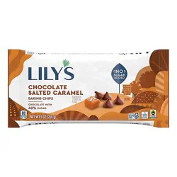 Lilys Sweets Baking Chips Salted Caramel - 9 Oz