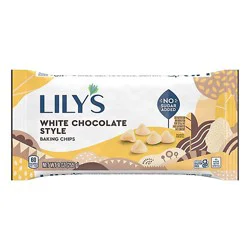 Lilys Sweets Baking Chips White Choc - 9 Oz