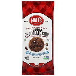 Matts Double Chocolate Chip Cookies - 10.5 Oz