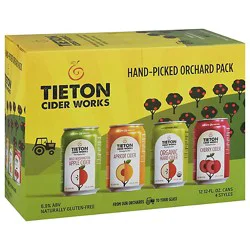 Tieton Cider Variety Pack In Cans - 12-12