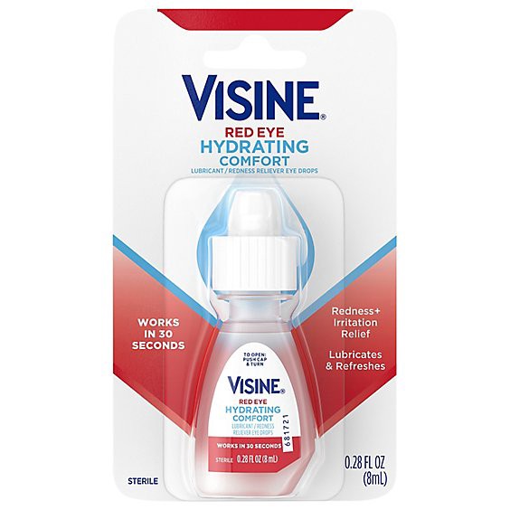 slide 1 of 12, Visine Hydrating Comfort - .28 Fz, 0.28 fl oz