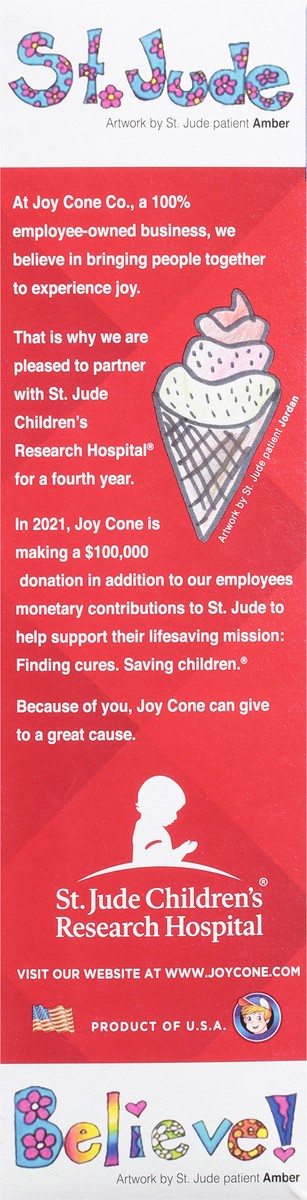 slide 3 of 13, Joy Sugar Cones W/ Oreo - 5 Oz, 12 ct