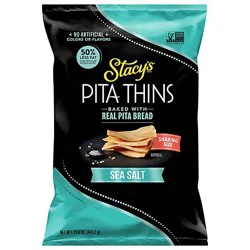 Stacy's Sea Salt Baked Pita Thins - 15.6 Oz