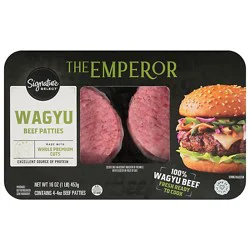 Signature Select Beef Wagyu Patties - 16 Oz