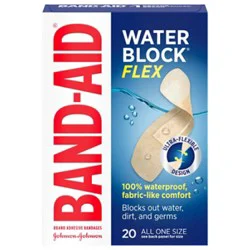 Band-Aid Waterblock Flex Pad - 20 Ct