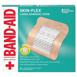 Bandaid Skin-Flex Large - 6 Ct