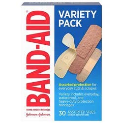 Band-Aid Variety Pack - 30 Ct