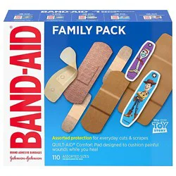 Band-Aid Family Pack - 110 Ct