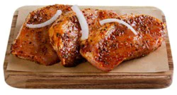 Haggen Pork Chopblack Pepper & Coffee Marianted Boneless All Natural Raised In The Usa - 1 Lb.