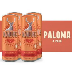 Cazadores Ready To Drink Gluten Free Paloma Cocktail Multipack - 4-355 Ml