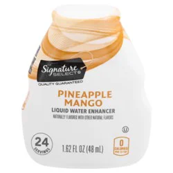 Signature Select Liquid Water Enhancer Pineapple Mango - 1.62 Fz