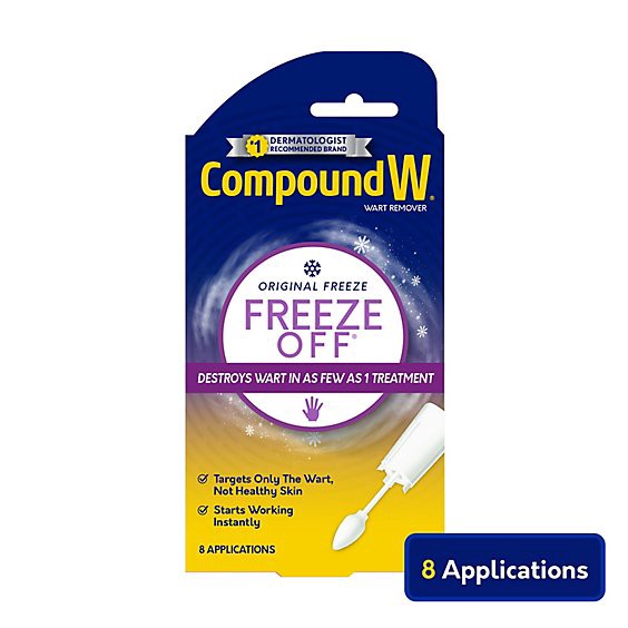 slide 1 of 1, Compound W Freeze Off - 8 Ct, 8 ct