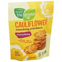 From The Ground Up Snacking Crackers Everything Cauliflower - 3.5 Oz