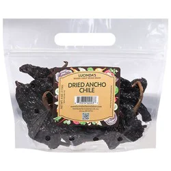 Lucindas Dried Ancho Chilies Bag - 4 Oz