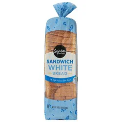 Signature Select Sandwich White Bread - 24 Oz