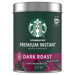 Starbucks Dark Premium Instant Coffee - 3.175 Oz