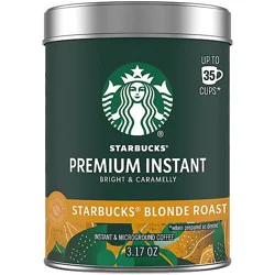 Starbucks Blonde Instant Premium Coffee - 3.175 Oz