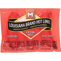 Bar-M Sausage Louisiana Hot Link - 32 Oz