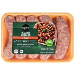 Signature Select Sweet Italian Sausage - 16 Oz