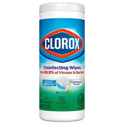 Clorox Fresh Scent Bleach Free Disinfecting Cleaning Wipes - 35 Count