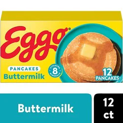 Eggo Frozen Pancakes Buttermilk Frozen Breakfast 12 Count - 14.8 Oz