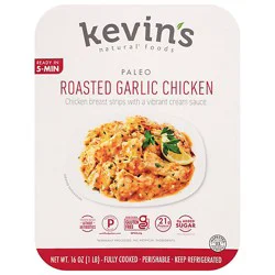 Kevin's Natural Foods Roasted Garlic Chicken - 16 Oz