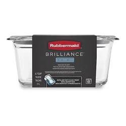 Rubbermaid Brilliance Glass Container 4.7 Cup - Each