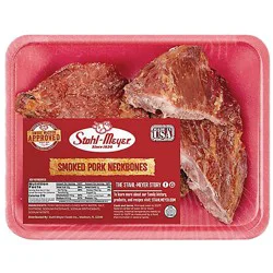 Stahl Meyer Smoked Pork Neckbones - 1 Lb