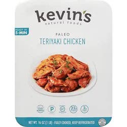 Kevins Natural Foods Chicken Teriyaki Style - 16 Oz