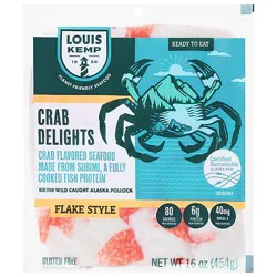 Louis Kemp Crab Flakes 16oz - 16 Oz
