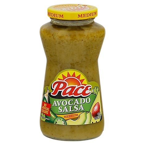 slide 1 of 1, Pace Medium Avocado Salsa, 15.6 oz