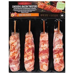 Marcangelo Bacon Wrapped Chicken Breast Skewers - 9.87 Oz
