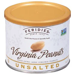Feridies Unsalted Peanuts - 9 Oz