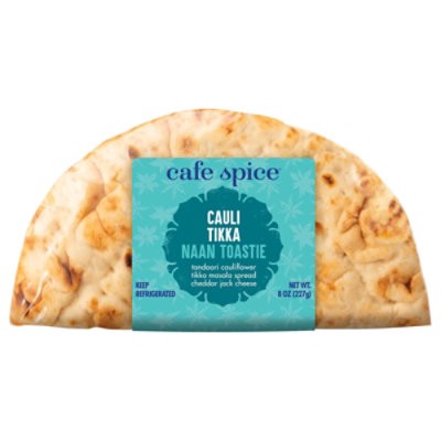slide 1 of 1, Cafe Spice Cauli Tikka Naan Toastie - 8 Oz, 8 oz