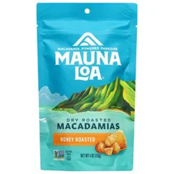Mauna Loa Honey Roasted Macadamia Nuts Bag - 4 Oz