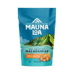 Mauna Loa Honey Roasted Macadamia Nuts Bag - 4 Oz
