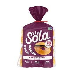 Sola Bagels Everything - 12 Oz