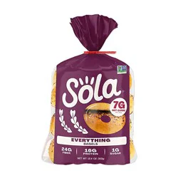 Sola Bagels Everything - 12 Oz
