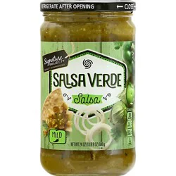 Signature Select Mild Salsa Verde - 24 Oz