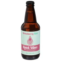 Good Vibes Strawberry Mint Kombucha - 12 Fl. Oz.
