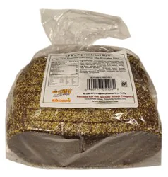 Pumpernickel 1lb Loaf Sliced - 16 Lb