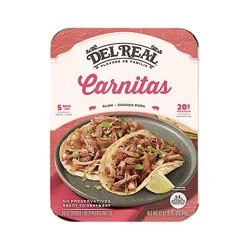 Del Real Foods Slow Cooked Pork Carnitas - 12 Oz