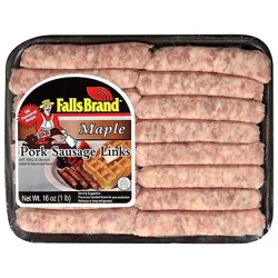 Falls Brand Breakfast Sausage Links Maple - 16 Oz