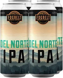 Fogbelt Del Norte Ipa In Cans - 4-16 Fz
