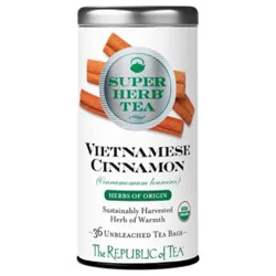 The Republic Of Tea Organic Super Herb Tea Vietnamese Cinnamon - 36 Count