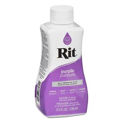 Rit Purple Number 13 Liquid Fabric Dye - 8 Fz
