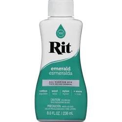 Rit Dye Liquid Emerald Green - 8 Fz