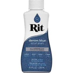 Rit Denim Blue Number 36 Liquid Fabric Dye - 8 Fz