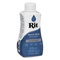 Rit Denim Blue Number 36 Liquid Fabric Dye - 8 Fz
