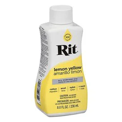 Rit Yellow Number 1 Liquid Fabric Dye - 8 Fz
